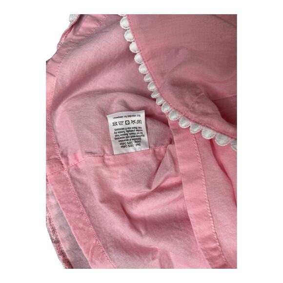Janie and Jack Lot Of 3 Size 6-12 Months Summer Dresses/Tops Pink EUC - Picture 9 of 15